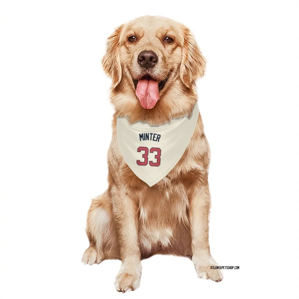 braves dog bandana