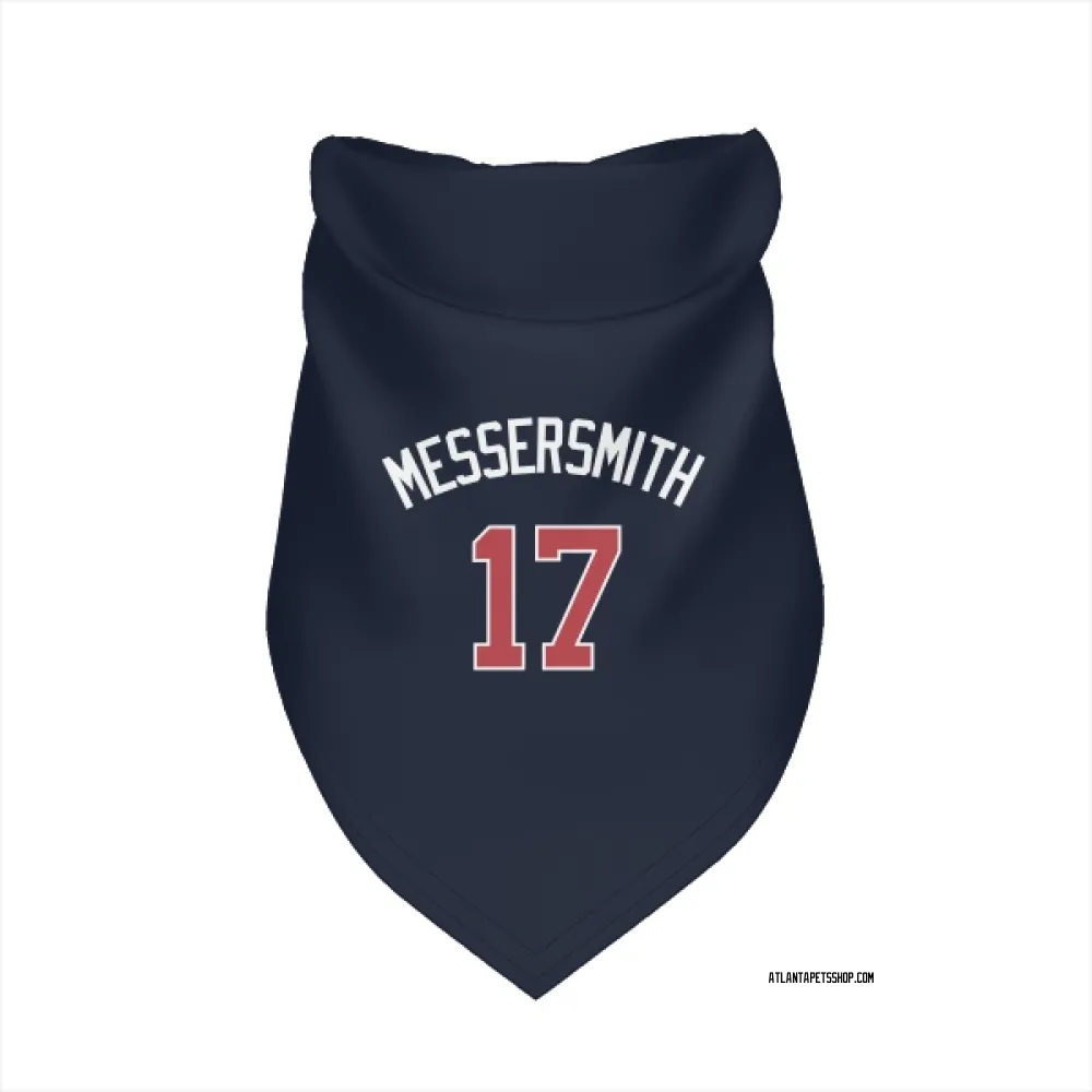 Atlanta Braves Andy Messersmith Navy Pet Bandana for Dog & Cat