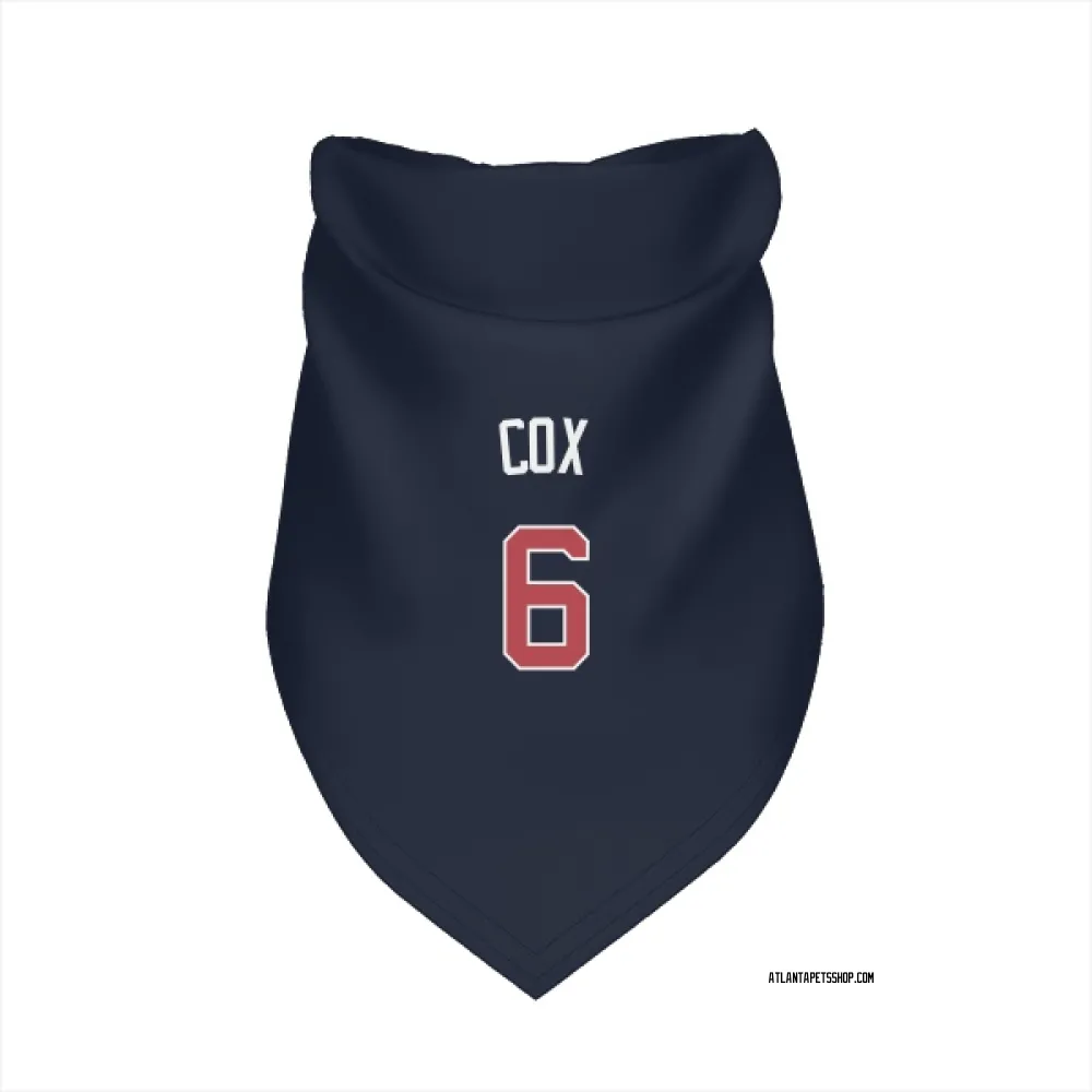 Atlanta Braves Bobby Cox Navy Pet Bandana for Dog & Cat
