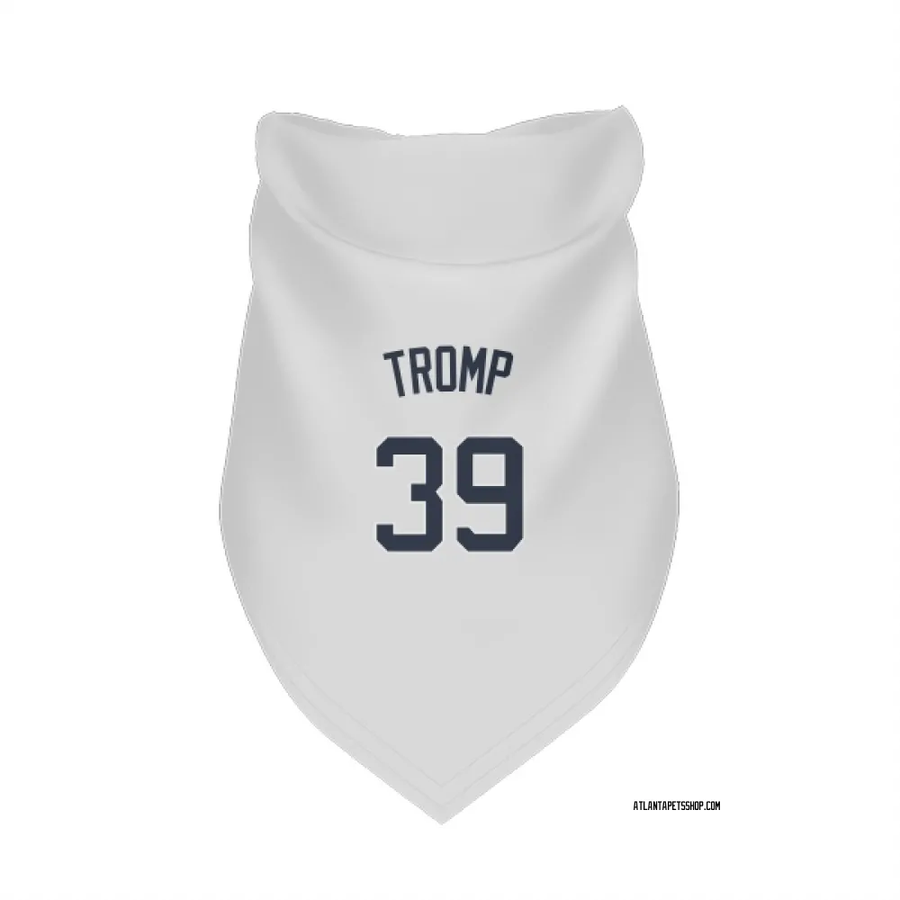 Atlanta Braves Chadwick Tromp White Pet Bandana for Dog & Cat