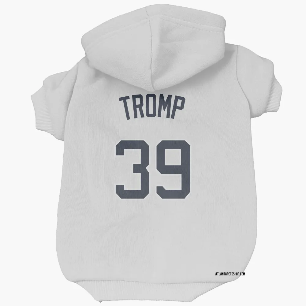 Atlanta Braves Chadwick Tromp White Pet Hoodie for Dog & Cat