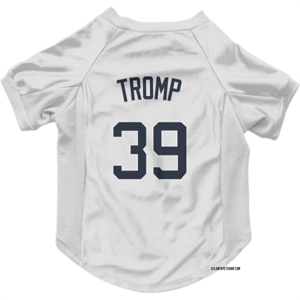 Atlanta Braves Chadwick Tromp White Pet Jersey for Dog & Cat